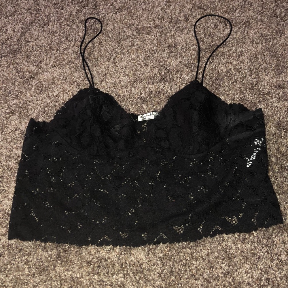 Black bralette